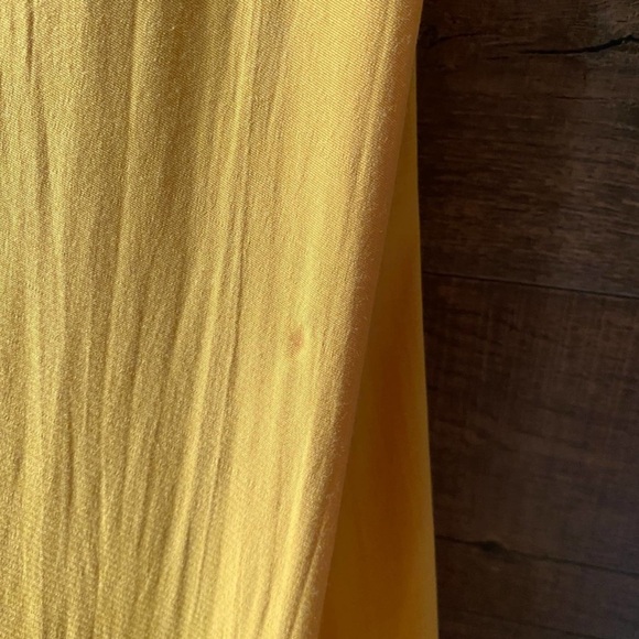 S/W/F Revolve Raline Maxi Dress Mustard Size Medium - Picture 8 of 13